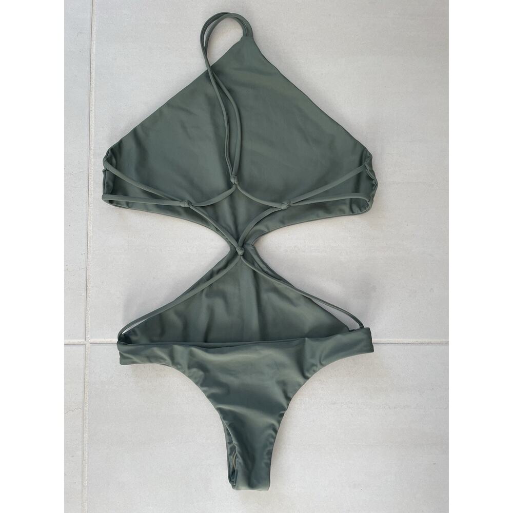 Aila Blue Swim One Piece Swimsuit Monokini Mai Beach Summer Resort View 5